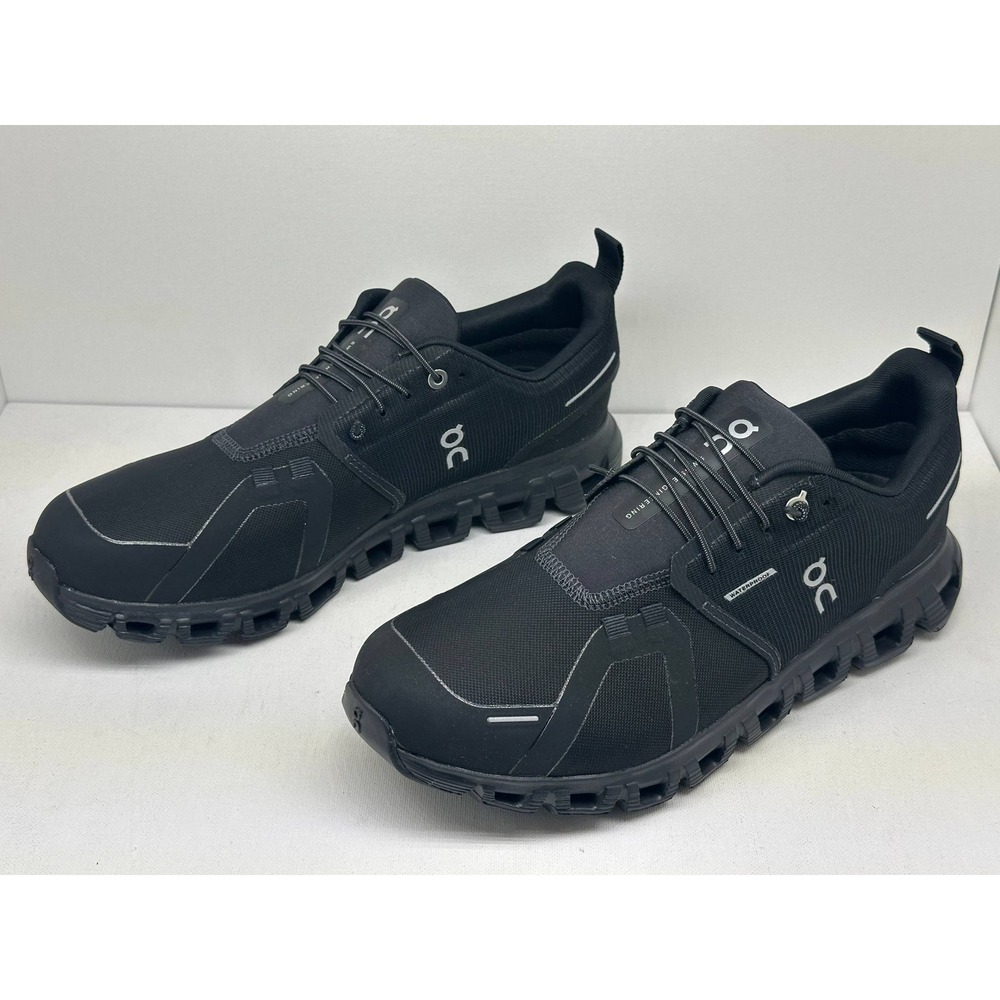 On Running Cloud 6 Waterproof Shoes Womens 10 Black Running Sneakers 3WF10051043